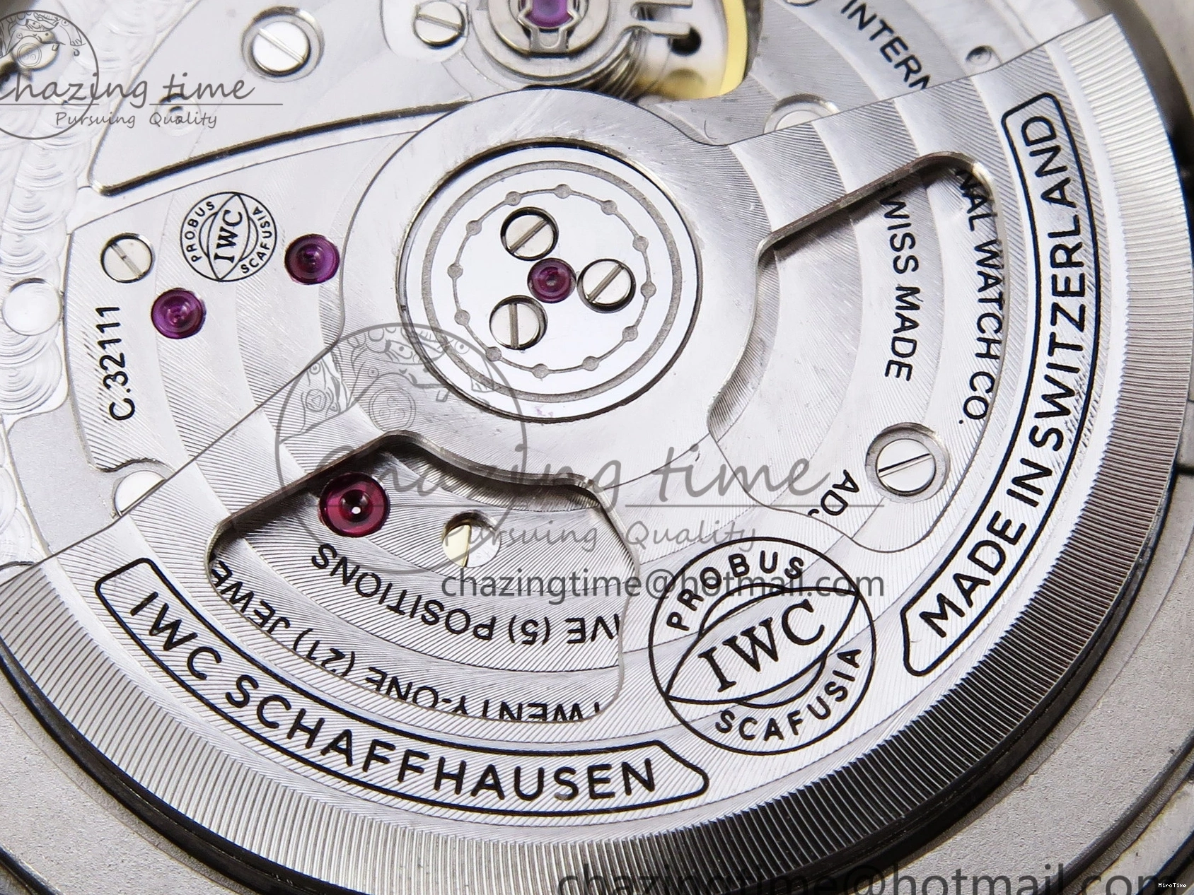 MIROTIME 0226 Pilot Mark XX IW328203 ZF 1:1 Best Edition Blue Dial on Dark Blue Leather Strap A Snug 7024